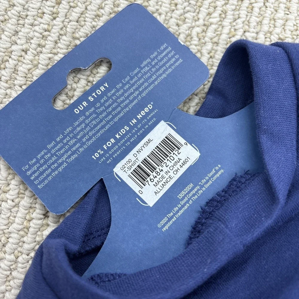 Life Is Good Dog Shirt Size Small 5-7 Lbs. Keep Your Puppy Warm NWT